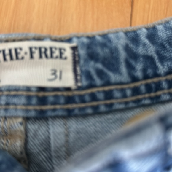Free People wide leg trouser jeans. We the Free size 31. Excellent condition - Picture 3 of 6